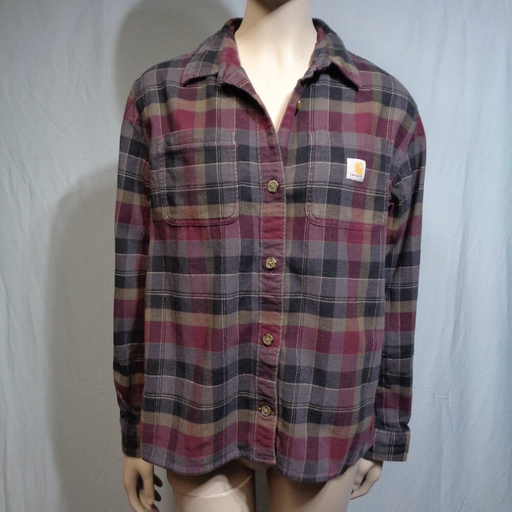 Carhart Ladies flannel size S(4/6)